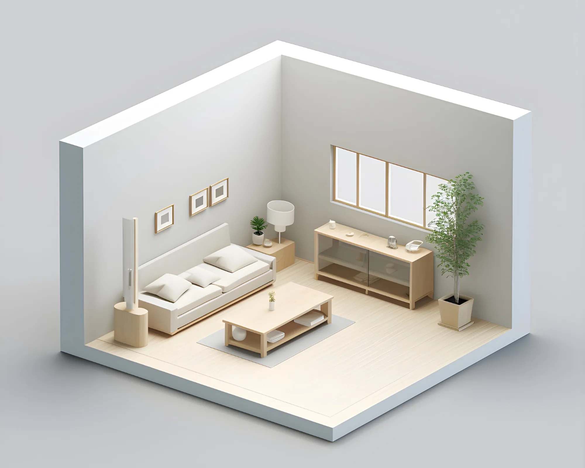 Digital Home Staging service example